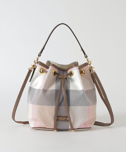 BLUE LABEL CRESTBRIDGE(ブルーレーベルクレストブリッジ)の「クレストブリッジチェックキャンバスコロン(ショルダーバッグ・レディース・グリーン系その他・FREE)」の9枚目の写真