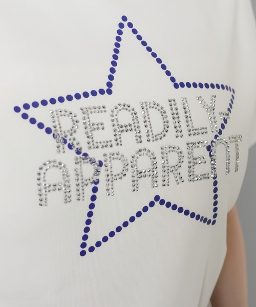 SPINNS(スピンズ)の「半袖ピタTシャツ/ストーンスター(Tシャツ/カットソー・レディース・カーキ/オフホワイト/ネイビー/ブラック・ONESIZE)」の19枚目の写真