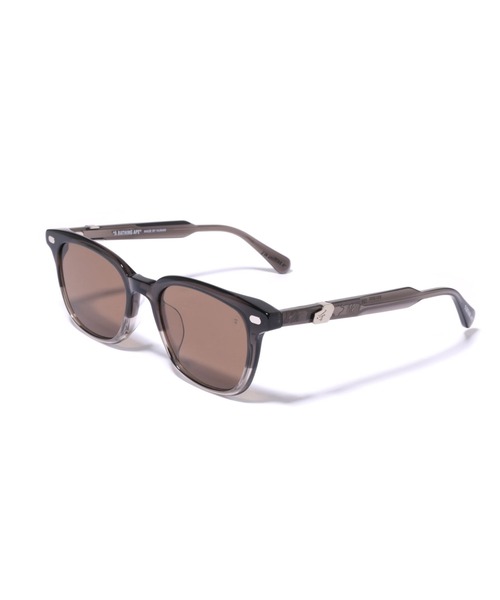 A BATHING APE（アベイシングエイプ）の「SUNGLASSES #3（サングラス・メンズ・オリーブ/グレー/チャコール・FREE）」の2枚目の写真