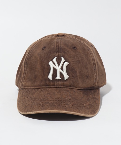 ★ MLB KOREA ★ ナノロゴ アンストラクチャー ボールキャップ mko12906-Cooperstown Ball Cap×THEOREM コラボキャップ(NY