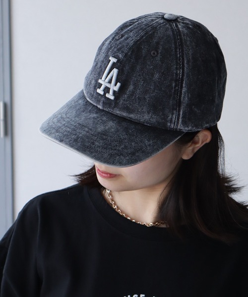 ★ MLB KOREA ★ ナノロゴ アンストラクチャー ボールキャップ mko12906-Cooperstown Ball Cap×THEOREM コラボキャップ(NY