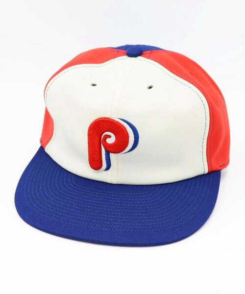 POTEN（ポテン）の「【POTEN /ポテン】80s P LOGO CAP ロゴキャップ（キャップ・メンズ・ブルー系その他2/ブルー系その他3/ブラック/ブルー系その他/ネイビー・FREE）」の5枚目の写真