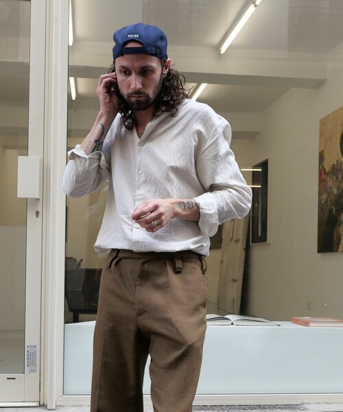 POTEN（ポテン）の「【POTEN /ポテン】80s P LOGO CAP ロゴキャップ（キャップ・メンズ・ブルー系その他2/ブルー系その他3/ブラック/ブルー系その他/ネイビー・FREE）」の17枚目の写真