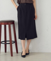 COMME CA MODELS | ポリエステルドライツイル　タイトスカート(スカート)