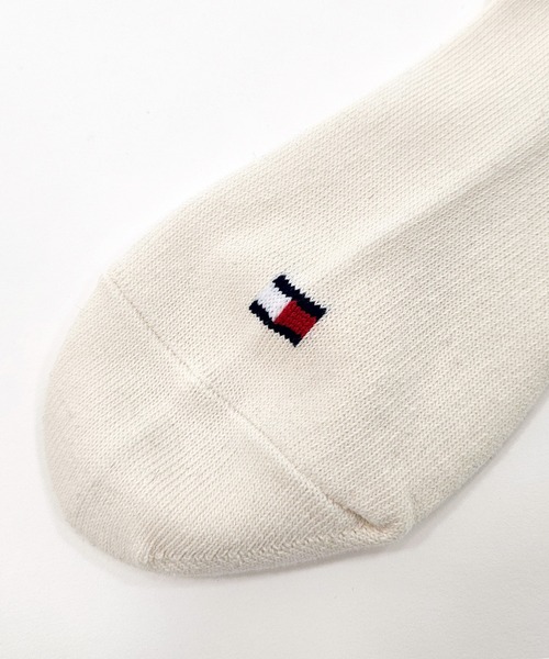 TOMMY HILFIGER(トミーヒルフィガー)の「【別注】TOMMY HILFIGER/トミーヒルフィガー ブランド ロゴ 靴下 ミドル丈 レギュラーソックス クルーソックス 2足セット 23cm 24cm 25cm 26cm 27cm(ソックス/靴下・メンズ・その他2/その他・23cm~25cm/25cm~27cm)」の13枚目の写真