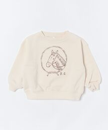 Rylee + Cru（ライリーアンドクルー）の「Relaxed Sweatshirt || Horse（その他ベビー用品・メンズ）」
