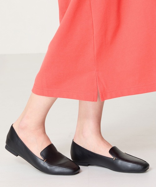 WA ORiental TRaffic（ダブルエーオリエンタルトラフィック）の「メタル アクセント オペラシューズ /R-4011 ローファー パンプス 通勤（ローファー・レディース・ブラック/ベージュ・41/40/39/37/36/35/34/38/42/33/43）」の22枚目の写真