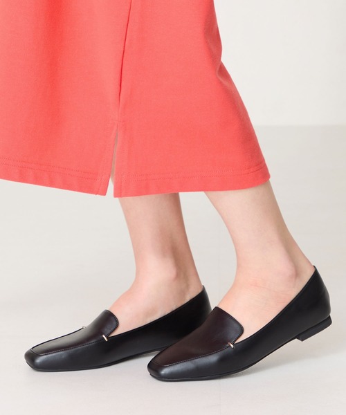 WA ORiental TRaffic（ダブルエーオリエンタルトラフィック）の「メタル アクセント オペラシューズ /R-4011 ローファー パンプス 通勤（ローファー・レディース・ブラック/ベージュ・41/40/39/37/36/35/34/38/42/33/43）」の11枚目の写真