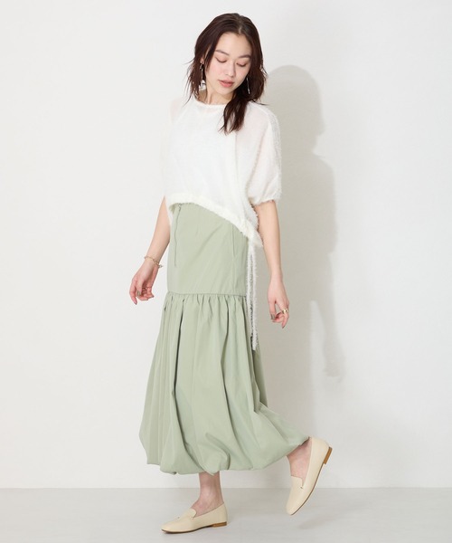 WA ORiental TRaffic（ダブルエーオリエンタルトラフィック）の「メタル アクセント オペラシューズ /R-4011 ローファー パンプス 通勤（ローファー・レディース・ブラック/ベージュ・41/40/39/37/36/35/34/38/42/33/43）」の7枚目の写真