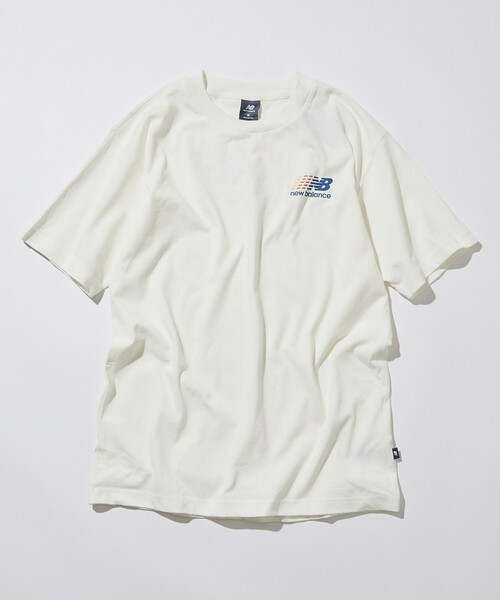 NEW BALANCE（ニューバランス）の「New Balance/ニューバランス 販路限定 LOGO Tee S/S /MT51930（Tシャツ/カットソー・メンズ・ホワイト/ブラック/ワインレッド・SMALL/MEDIUM/LARGE/X-LARGE/XX-LARGE）」の4枚目の写真