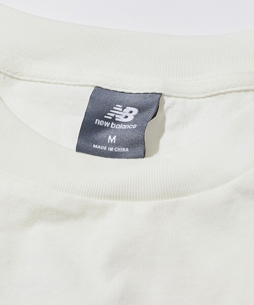 NEW BALANCE（ニューバランス）の「New Balance/ニューバランス 販路限定 LOGO Tee S/S /MT51930（Tシャツ/カットソー・メンズ・ホワイト/ブラック/ワインレッド・SMALL/MEDIUM/LARGE/X-LARGE/XX-LARGE）」の6枚目の写真