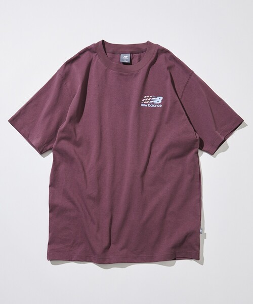 NEW BALANCE（ニューバランス）の「New Balance/ニューバランス 販路限定 LOGO Tee S/S /MT51930（Tシャツ/カットソー・メンズ・ホワイト/ブラック/ワインレッド・SMALL/MEDIUM/LARGE/X-LARGE/XX-LARGE）」の12枚目の写真