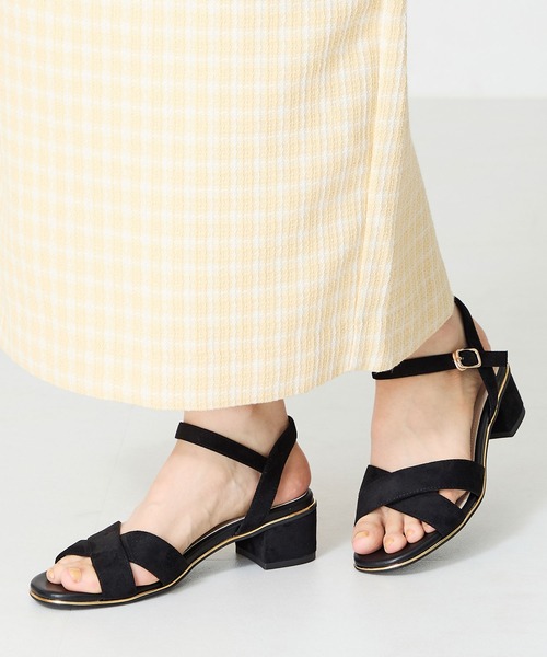 値下げ中【新品未使用】TODAYFUL クロスストラップ ブラックサンダル 37 ZARA クロスストラップ ブラックサンダル 25.5cm - メルカリ