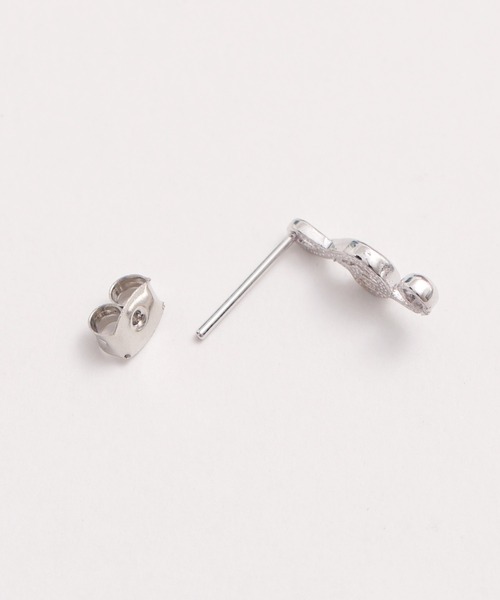Peony(ピオニー)の「【Peony/ピオニー】/音符モチーフピアス(ピアス(両耳用)・レディース・ゴールド/シルバー・FREE)」の4枚目の写真