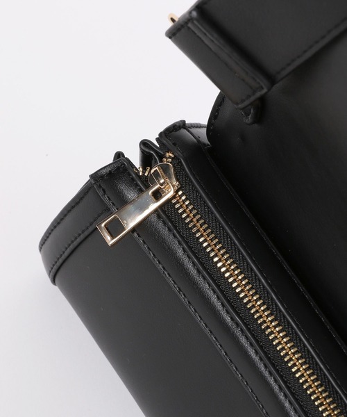 Andemiu（アンデミュウ）の「シリンダーフラップBAG419510（ショルダーバッグ・レディース・ナチュラル/ブラック・FREE）」の12枚目の写真
