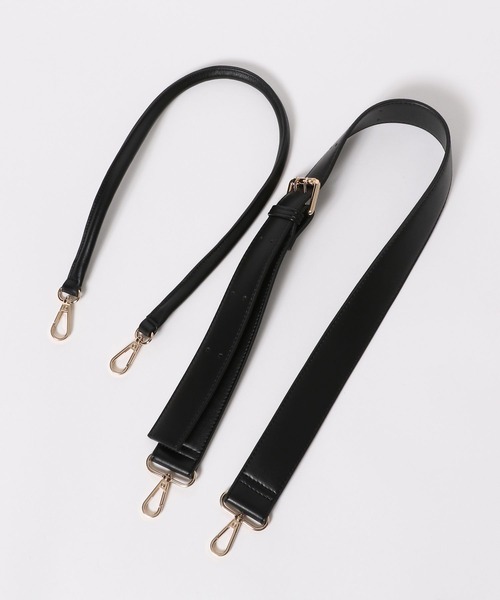 Andemiu（アンデミュウ）の「シリンダーフラップBAG419510（ショルダーバッグ・レディース・ナチュラル/ブラック・FREE）」の15枚目の写真