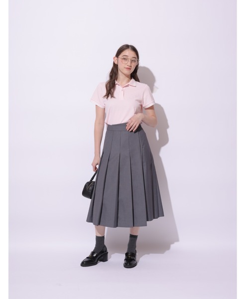 【Rirandture】ラッププリーツミディスカート(新品未使用) Rirandture（リランドチュール）の「ラッププリーツミディスカート