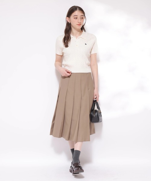 新品　タグ付き　Rirandture ラッププリーツミディスカート　2 Rirandture（リランドチュール）の「ラッププリーツミディスカート