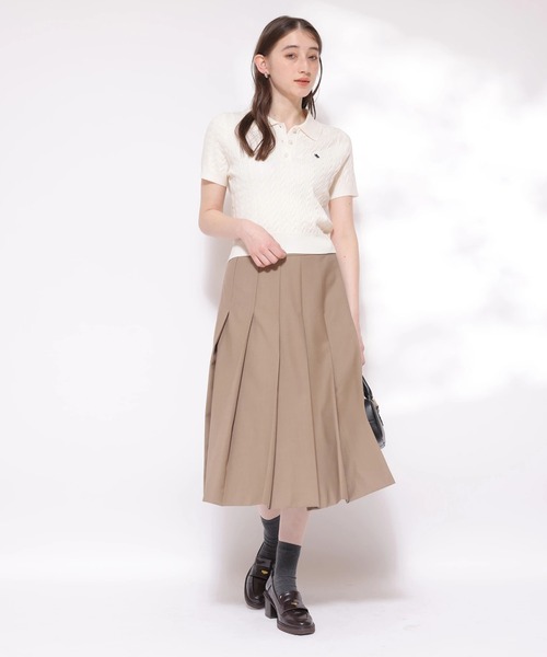 Rirandture（リランドチュール）の「ラッププリーツミディスカート