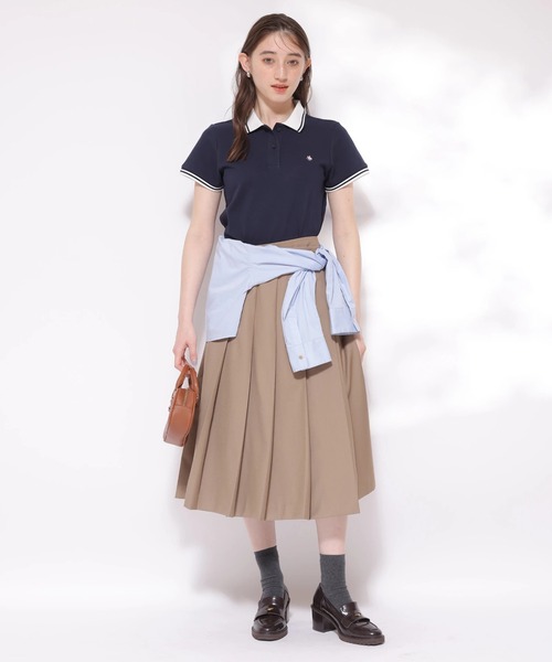 ラッププリーツミディスカート（スカート）｜Rirandture（リ