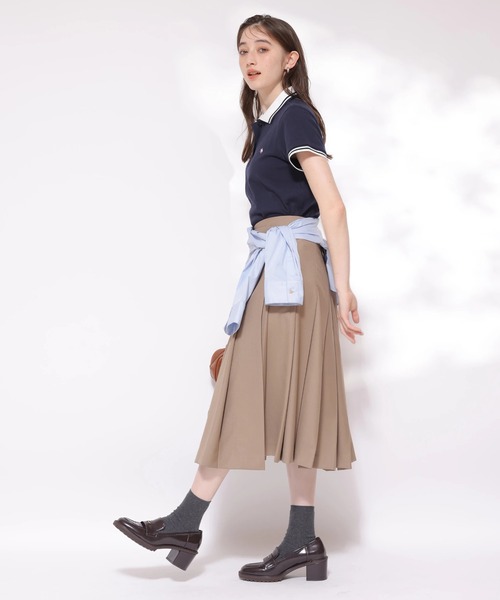 Rirandture（リランドチュール）の「ラッププリーツミディスカート