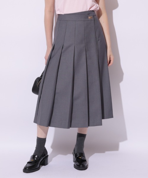 Rirandture（リランドチュール）の「ラッププリーツミディスカート