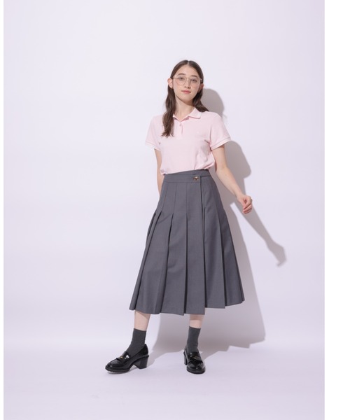 【Rirandture】ラッププリーツミディスカート(新品未使用) Rirandture（リランドチュール）の「ラッププリーツミディスカート