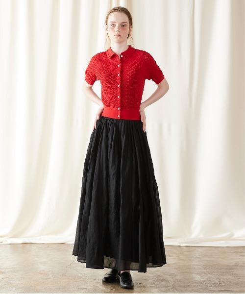 【MARC CAIN】タイトスカート ブラック　シンプル　オフィス　セレモニー タイトスカート(ロング丈) AS2344 (ボンオフィス)｜会社の制服