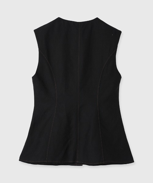 セール】TENCEL STITCH COMPACT VEST/テンセルステッチ