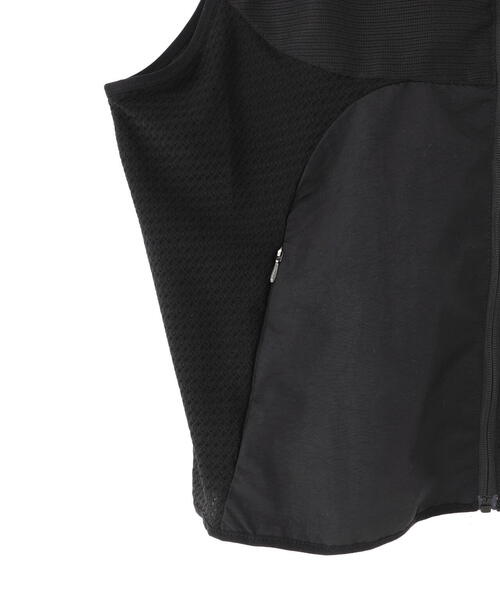 WHITELAND(ホワイトランド)の「WHITELAND/ホワイトランド/NYLON VEST(ベスト・メンズ・ブラック・F)」の3枚目の写真