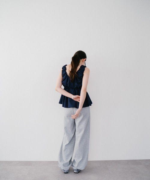 DRWCYS（ドロシーズ）の「レイヤードスウェットパンツ（スウェットパンツ・レディース・ブラック/グレー・FREE）」の20枚目の写真