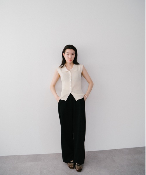 DRWCYS（ドロシーズ）の「レイヤードスウェットパンツ（スウェットパンツ・レディース・ブラック/グレー・FREE）」の13枚目の写真