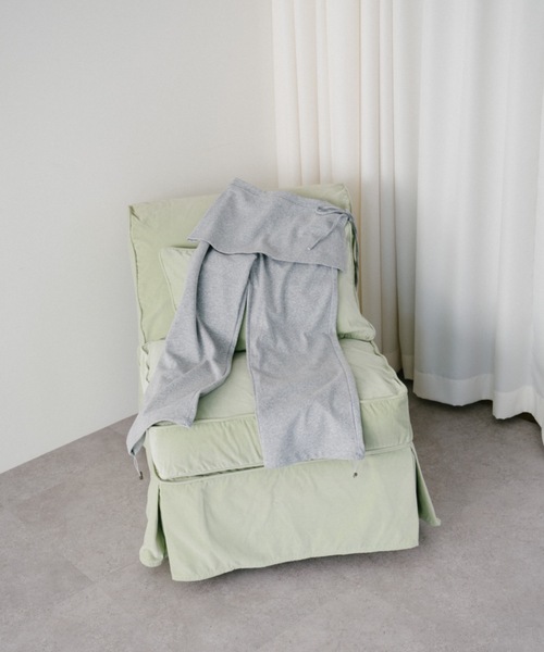 DRWCYS（ドロシーズ）の「レイヤードスウェットパンツ（スウェットパンツ・レディース・ブラック/グレー・FREE）」の5枚目の写真