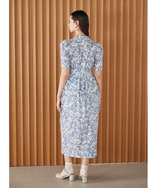 COEL（コエル）の「フロントボタンドレープワンピース（ワンピース・レディース・ブラック/ブラウン/ブルー・36/38）」の21枚目の写真