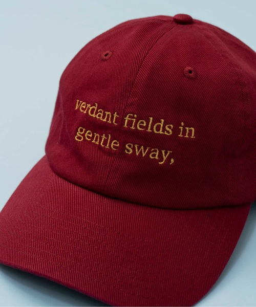 MAISON SPECIAL（メゾンスペシャル）の「Pigment Cap/ピグメントキャップ【MAISON SPECIAL/メゾンスペシャル】（キャップ・レディース・ボルドー/グレー/カーキ・FREE）」の6枚目の写真