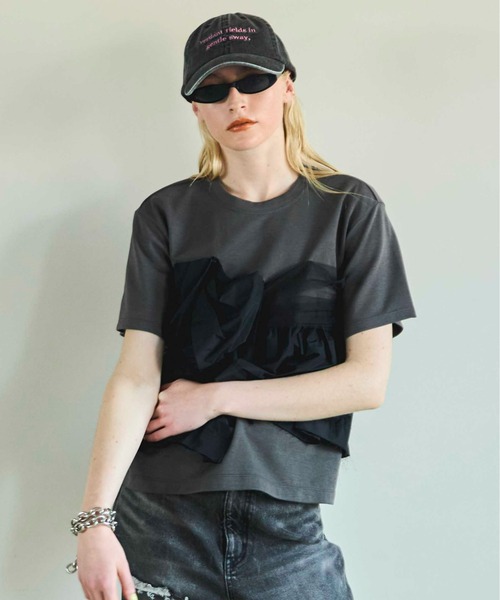 MAISON SPECIAL（メゾンスペシャル）の「Pigment Cap/ピグメントキャップ【MAISON SPECIAL/メゾンスペシャル】（キャップ・レディース・ボルドー/グレー/カーキ・FREE）」の13枚目の写真