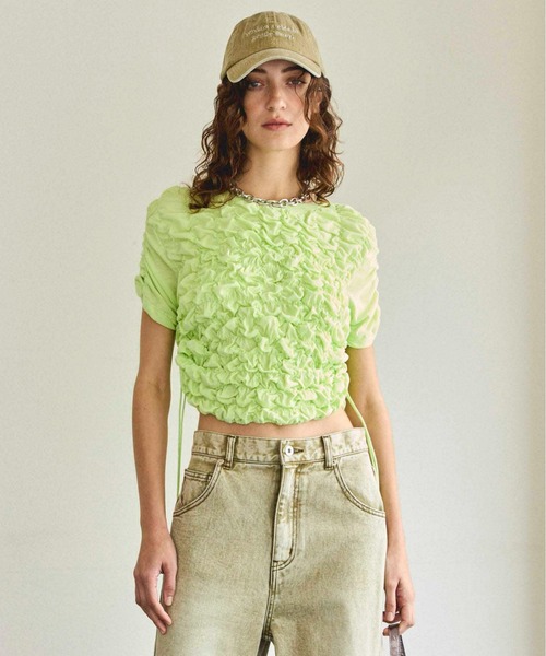 MAISON SPECIAL（メゾンスペシャル）の「Pigment Cap/ピグメントキャップ【MAISON SPECIAL/メゾンスペシャル】（キャップ・レディース・ボルドー/グレー/カーキ・FREE）」の17枚目の写真