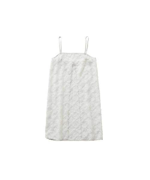 ANDRESD(アンドレスド)の「キラキラフラッフィーレースドレス / kirakira fluffy lace dress(ドレス・レディース・ブラック/オフホワイト・M/L)」の3枚目の写真