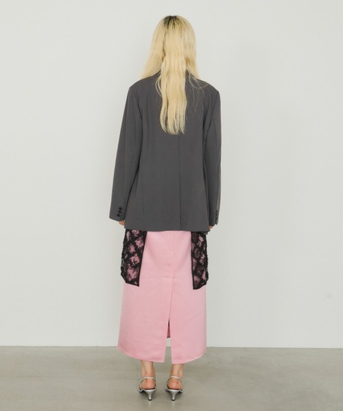 ANDRESD(アンドレスド)の「キラキラフラッフィーレースドレス / kirakira fluffy lace dress(ドレス・レディース・ブラック/オフホワイト・M/L)」の14枚目の写真