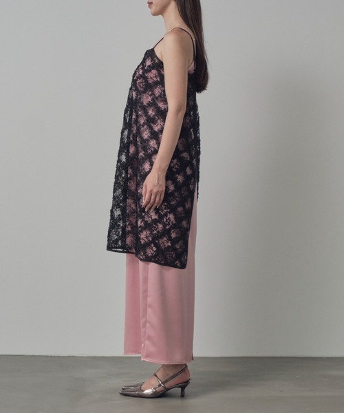 キラキラフラッフィーレースドレス / kirakira fluffy lace dress