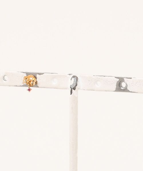 alphabet jewelry/ピアス/gold/K18（ピアス（片耳用））｜little