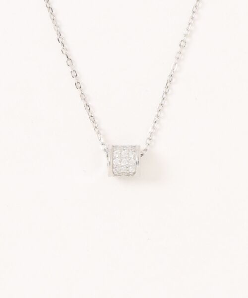 安価 ALLURELLE】silver925 ジルコニアモチーフネックレス KNF-TP アクセサリー