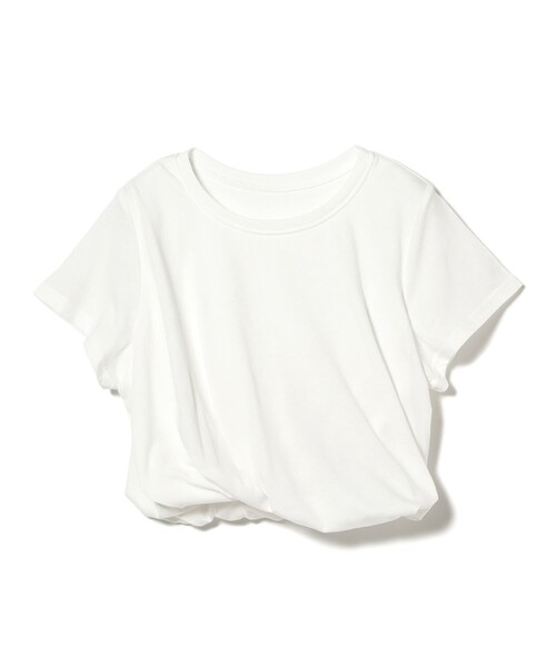 Ray BEAMS（レイビームス）の「ツイスト バルーン Tシャツ（Tシャツ/カットソー・レディース・ブラック/ホワイト・ONE SIZE）」の14枚目の写真
