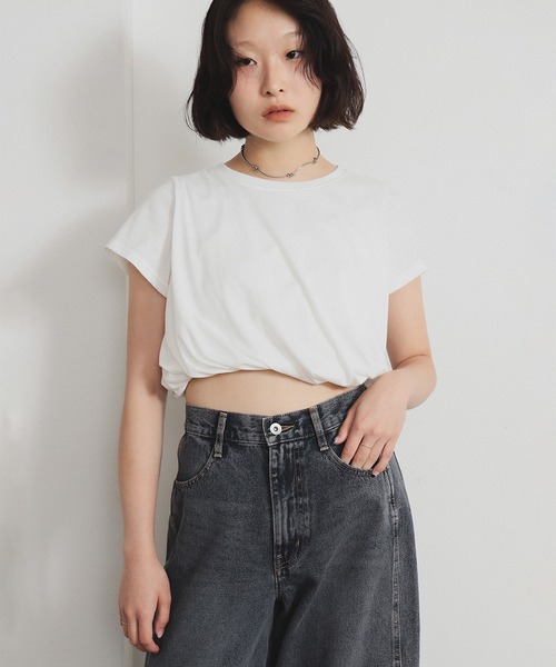 Ray BEAMS - ray beams v.de.vinsterバルーンシャツ 完売品 Ray BEAMS（レイ ビームス）ツイスト バルーン Tシャツ（Tシャツ