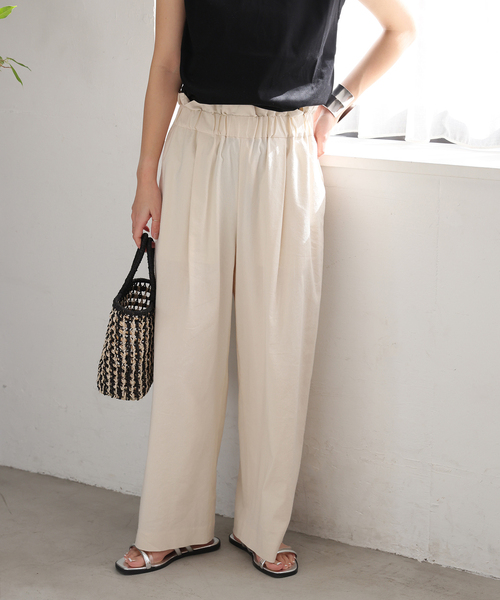 【未使用タグ付36サイズ】ウォッシャブルC/LIVIS ワイドパンツ 追加2》ウォッシャブルC/LIVIS ワイドパンツ（その他パンツ