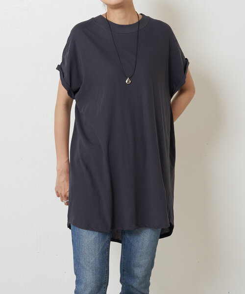 BEARDSLEY(ビアズリー)の「メタルドロップコードネックレス(ブラック)(ネックレス・レディース・シルバー・FREE)」の9枚目の写真