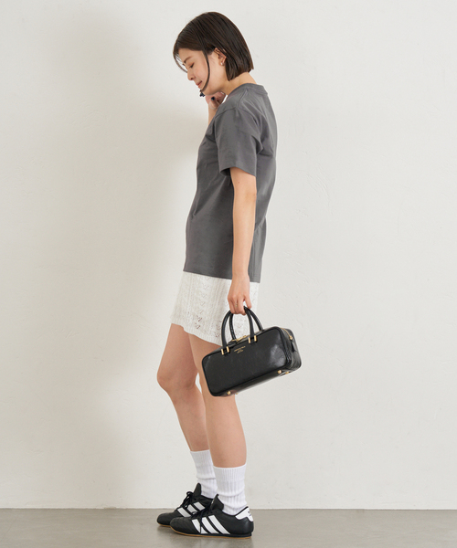 U by SPICK&SPAN(ユーバイスピックアンドスパン)の「HANES/ヘインズ BEEFY T-SHIRT 1P(Tシャツ/カットソー・レディース・ブラック系その他/ライトグレー/ホワイト・FREE)」の7枚目の写真