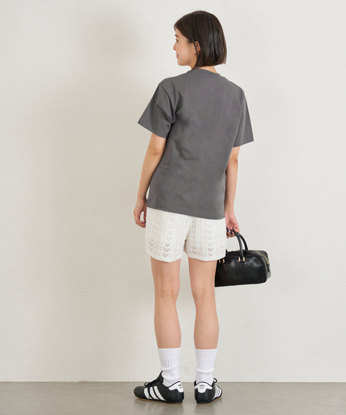 U by SPICK&SPAN(ユーバイスピックアンドスパン)の「HANES/ヘインズ BEEFY T-SHIRT 1P(Tシャツ/カットソー・レディース・ブラック系その他/ライトグレー/ホワイト・FREE)」の8枚目の写真
