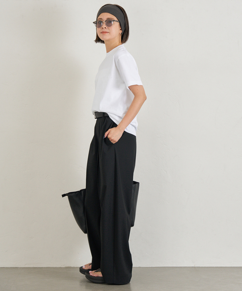 U by SPICK&SPAN(ユーバイスピックアンドスパン)の「HANES/ヘインズ BEEFY T-SHIRT 1P(Tシャツ/カットソー・レディース・ブラック系その他/ライトグレー/ホワイト・FREE)」の20枚目の写真