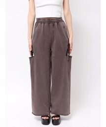 カットリボンブリーチスウェットパンツ